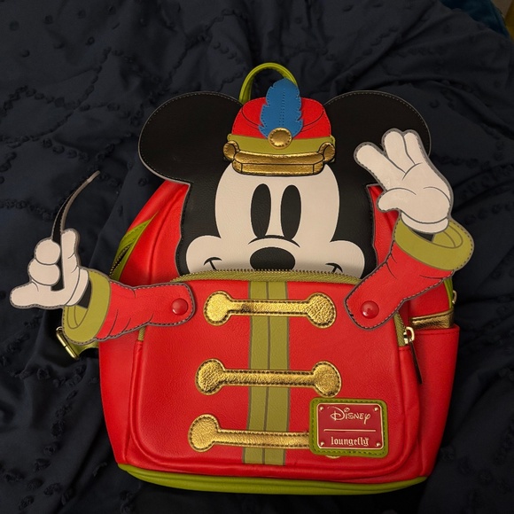 Disney Christmas 2025 Lil Rin Rin Plush Badge Red New
